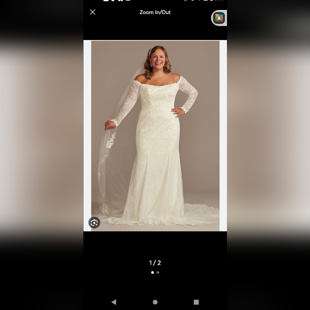 Galina Wedding Dress New with Tags